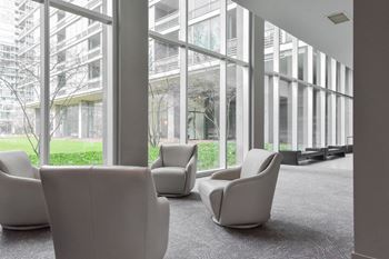 Club room with event kitchen